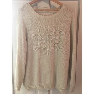LC Lauren Conrad Snowflake Sweater